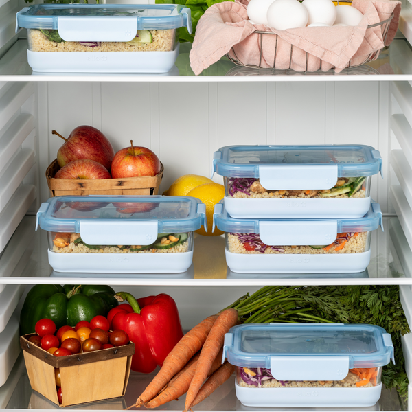 Ello Ello Duraglass Refresh™ Meal Prep Containers Set Of 5