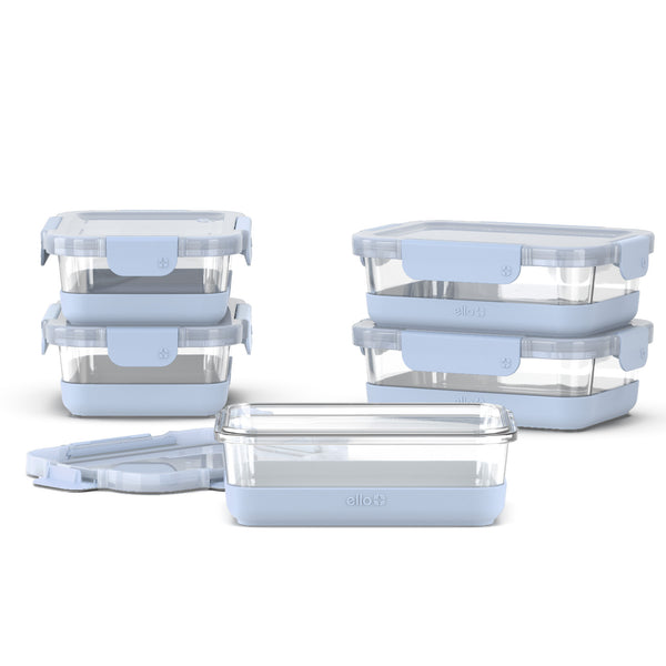 Ello Ello Duraglass Refresh™ Meal Prep Containers Set Of 5