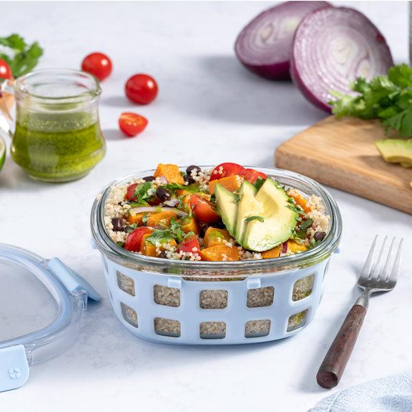 Ello Duraglass™ 4 Cup Glass Meal Prep Bowl