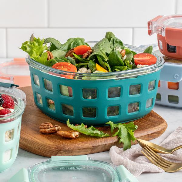 Ello Duraglass™ 7 Cup Round Meal Prep Container