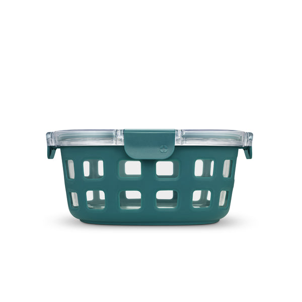 ello Duraglass™ 7 Cup Round Meal Prep Container