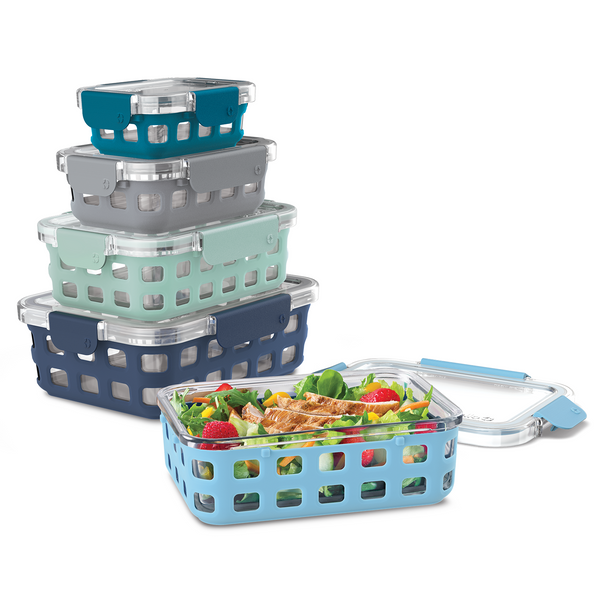 Ello Ello Duraglass™ Multi Pack Meal Prep Containers Set Of 5