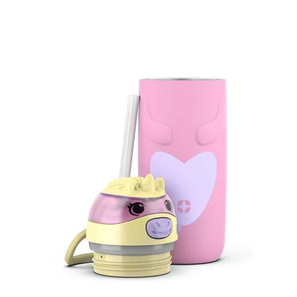 Ello Ellies Kids Water Bottle - 12oz Stainless Steel