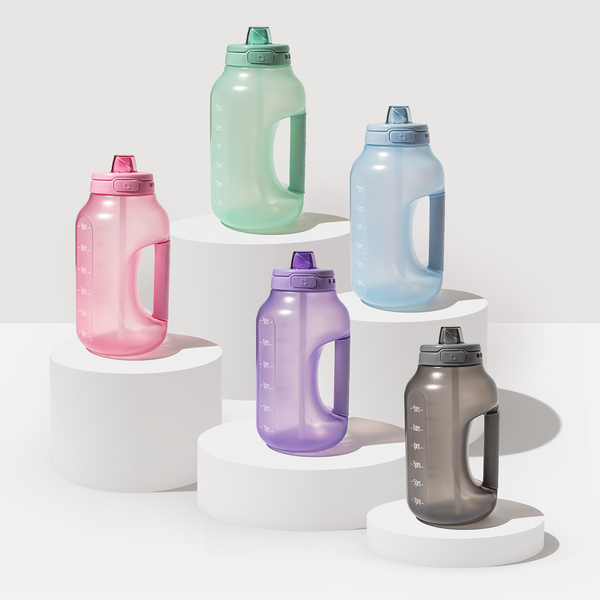 Ello Hydra Half Gallon Water Bottle With Straw