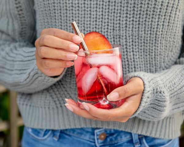 Ello Stainless Cocktail Straws - Set Of 5