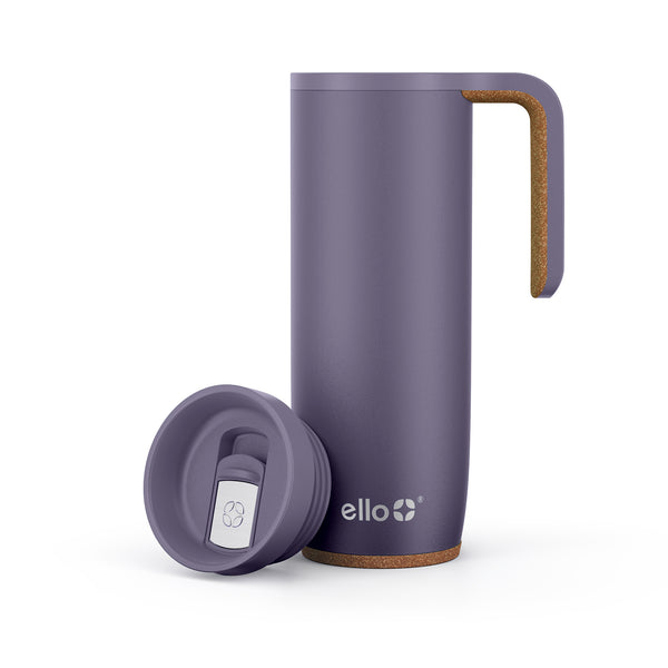 Ello Magnet 18oz Vacuum Insulated Stainless Steel Travel Mug