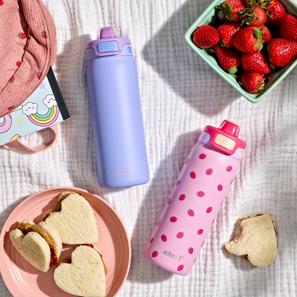 Ello Pop & Fill Kids Water Bottle - 18oz Stainless Steel