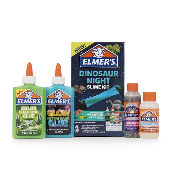 elmer Elmer's Dinosaur Night Slime Kit elmer Elmer's Dinosaur Night Slime Kit