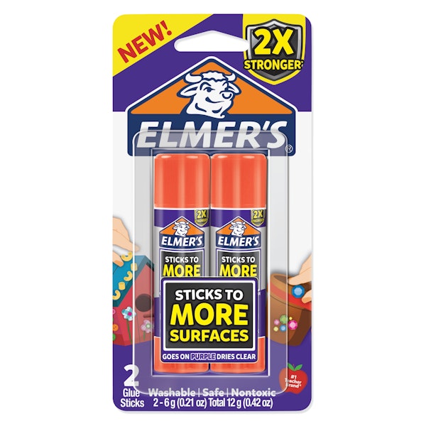 elmer Elmer's Extra Strength Glue Sticks Small