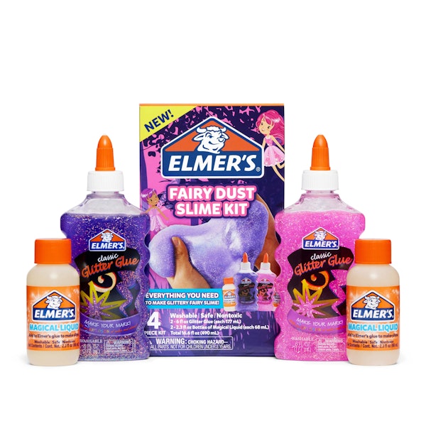 elmer Elmer’s Fairy Dust Slime Kit 4 Count elmer Elmer’s Fairy Dust Slime Kit 4 Count