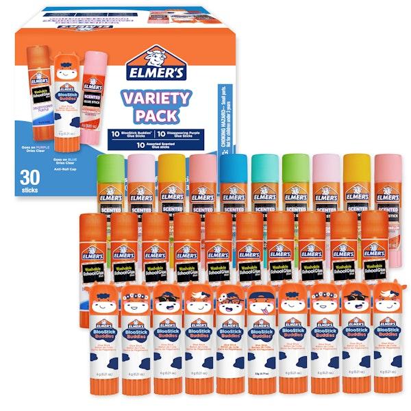 elmer Elmer's Glue Stick Variety Pack 30 Count