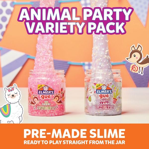 Elmer Elmer's Gue Animal Party 2 CT Variety Pack