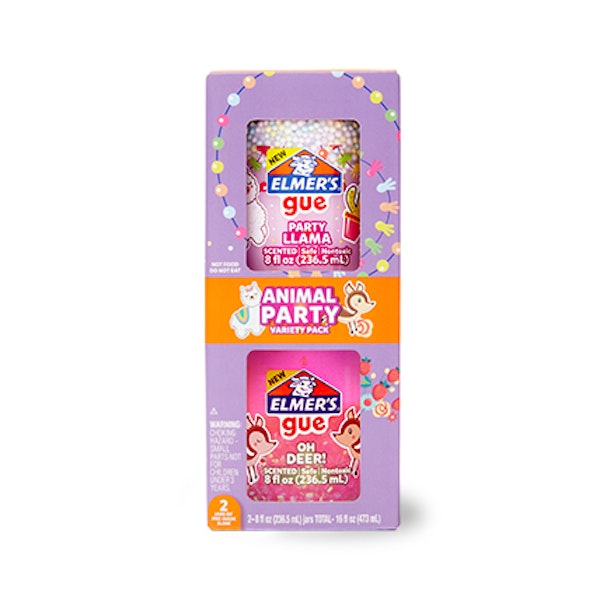elmer Elmer's Gue Animal Party 2 CT Variety Pack