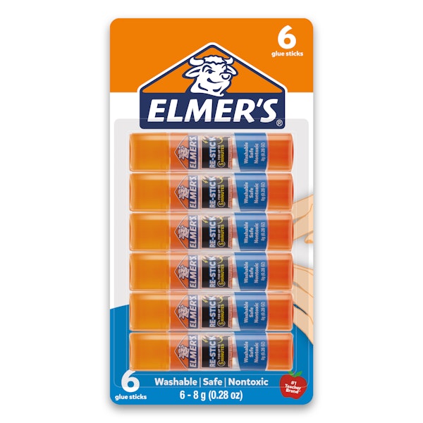 elmer Elmer's Re-Stick Glue Sticks Small