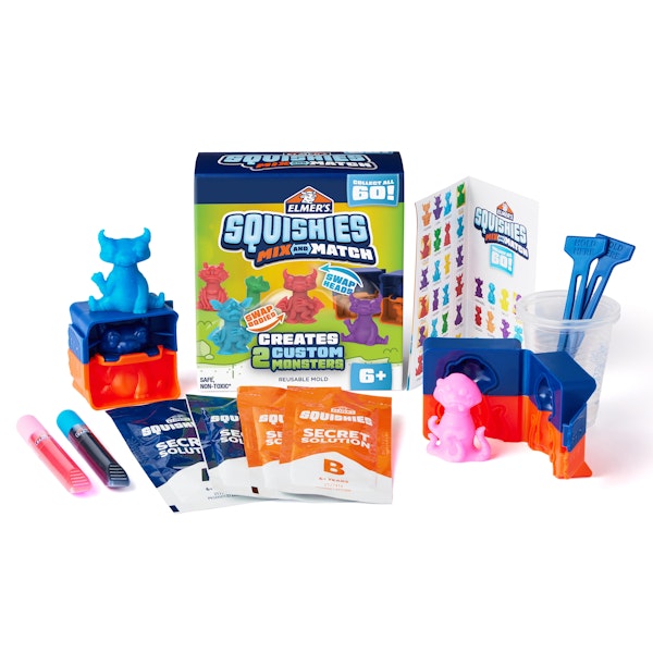 elmer Elmer's Squishies Mix and Match 2 Monsters