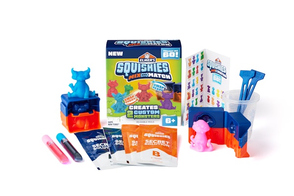 elmer Elmer's Squishies Mix and Match 4 Monsters