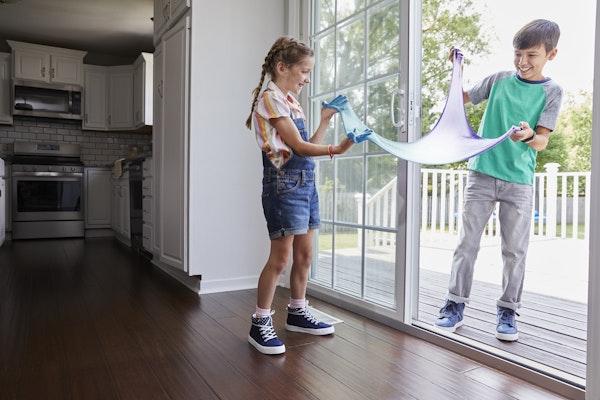 Elmer Elmer's Color Changing Liquid Glue Great For Making Slime Washable Blue To Purple 5 Ounces