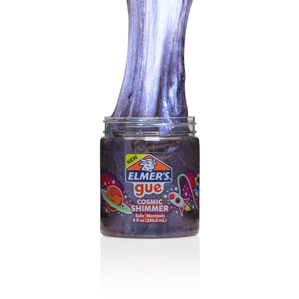 Elmer Elmer's Gue Pre Made Slime Cosmic Shimmer Glitter Slime 1 Count