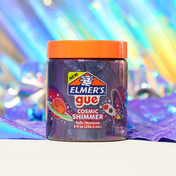 Elmer Elmer's Gue Pre Made Slime Cosmic Shimmer Glitter Slime 1 Count