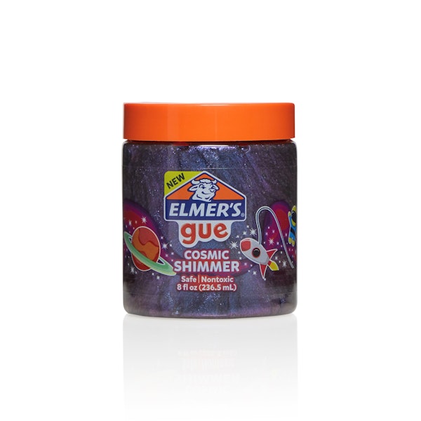 elmer Elmer's Gue Pre Made Slime Cosmic Shimmer Glitter Slime 1 Count