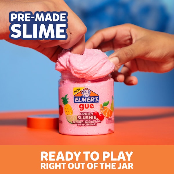 Elmer Elmer's Gue Pre Made Slime Fruity Slushie Crunchy Slime Scented 1 Count