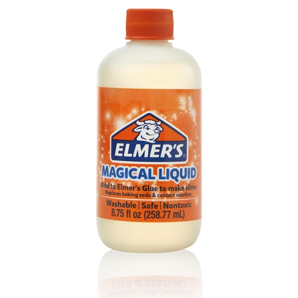 elmer Elmer's Slime Activator Magical Liquid Slime Activator Solution Updated Formula for Twice as Much Slime (8.75 fl oz)