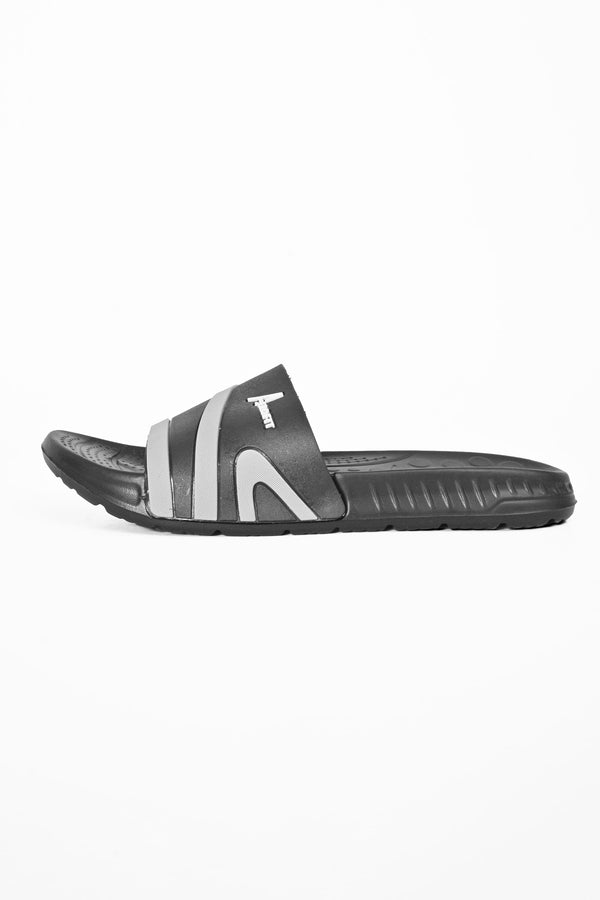 Elo Aerofit Men's Classic Comfort Slides Black & Blue