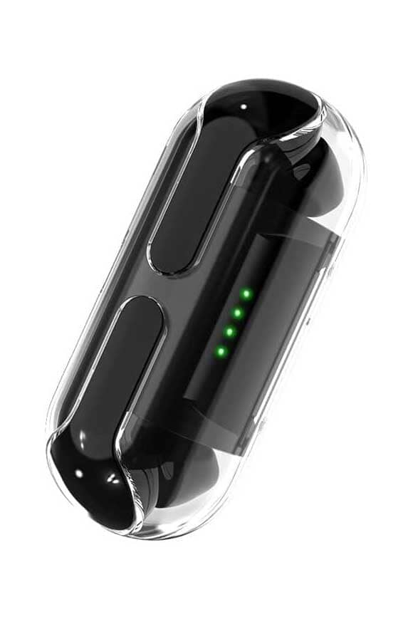 Elo Amgras V Pro Pure Bass Zero Cable TWS Bluetooth Earbuds Green