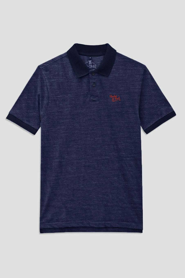 Elo Archer & Finch Men's Tarija Stylish Polo Shirt Navy