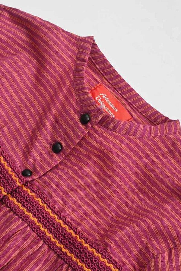 Elo Artesanos Valencianos Girl's Long Sleeves Frock Black