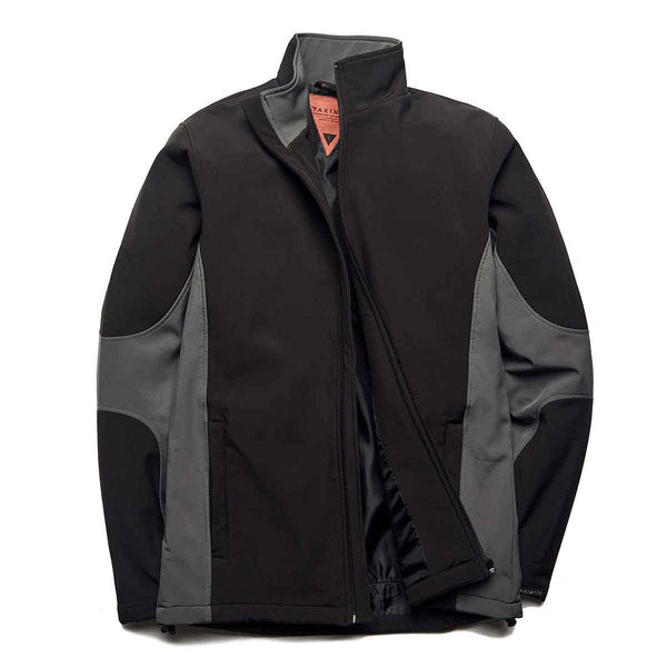 elo Axinite Men's AX84 Granite Soft Shell Jacket Black & Graphite