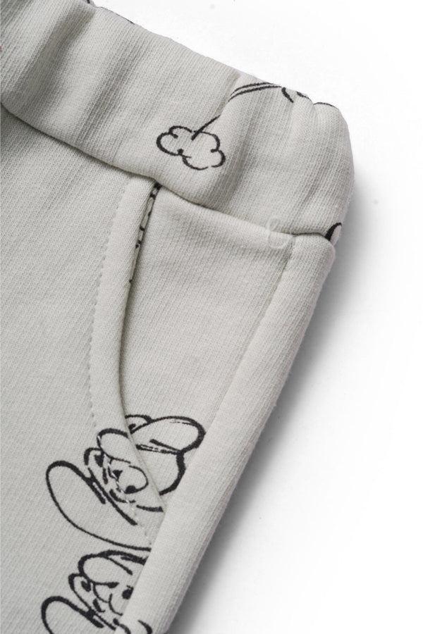 Elo Baby Club Kid's Crazy Printed Jogger Pants Grey