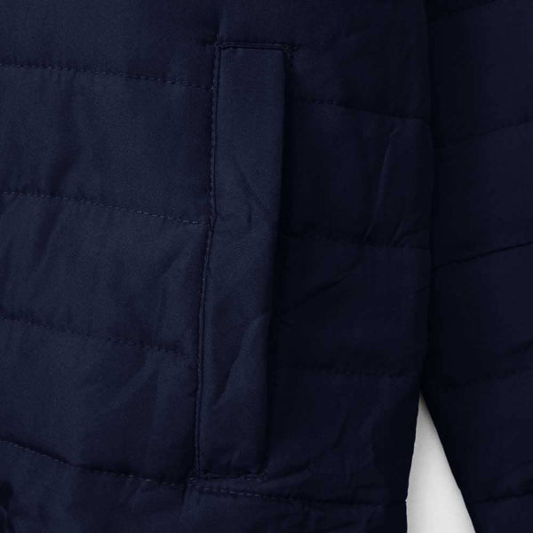 Elo BFL Men's Logo Printed Puffer Zipper Jacket Graphite