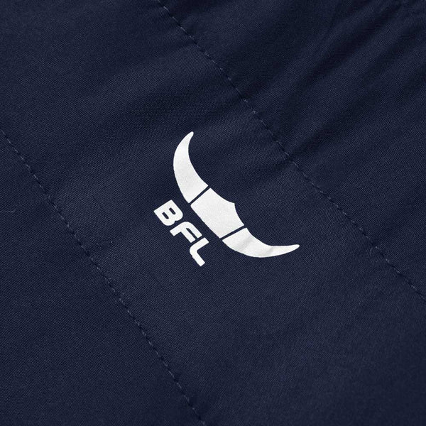 Elo BFL Men's Logo Printed Puffer Zipper Jacket Graphite