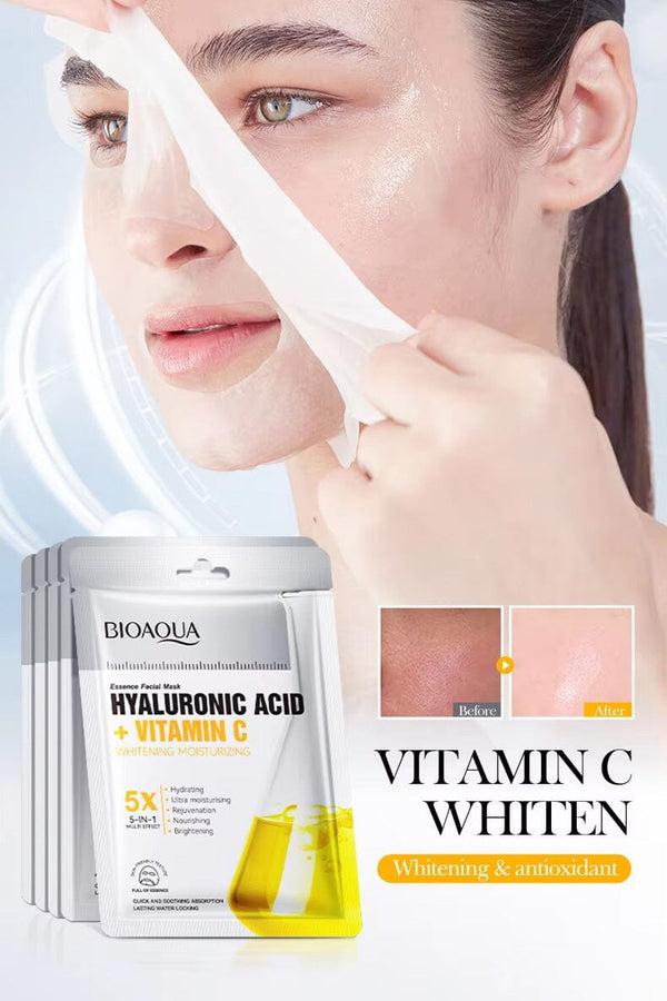Elo Bioaqua Hyaluronic Acid + Vitamin C Facial Mask - 25ml