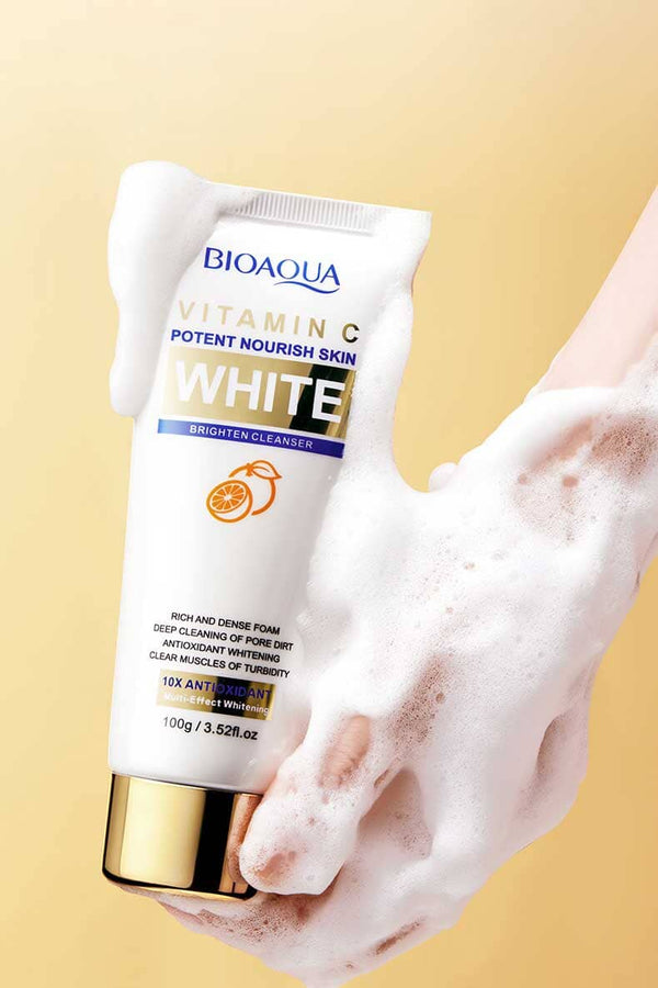 Elo Bioaqua Vitamin C White Brighten Oil Control Deep Cleanser