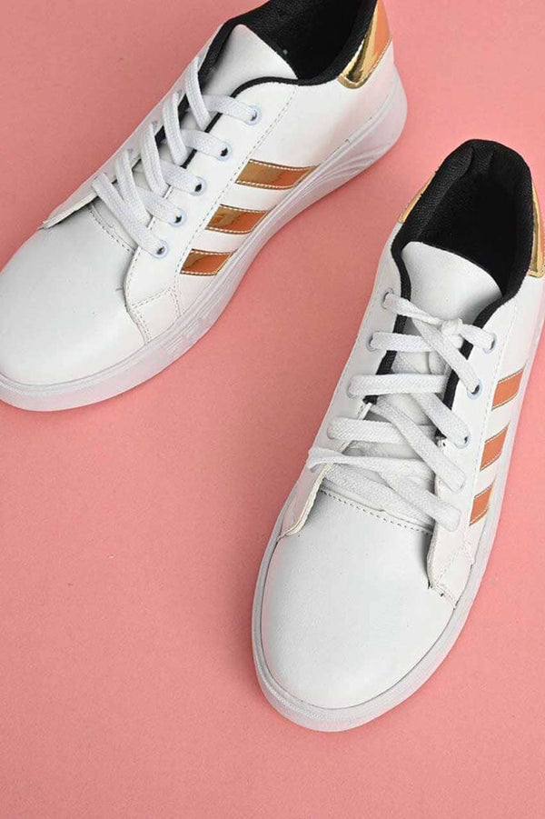 Elo Black Camel Men's Fashion Faux Leather Lace Up Sneaker Shoes White & Silver