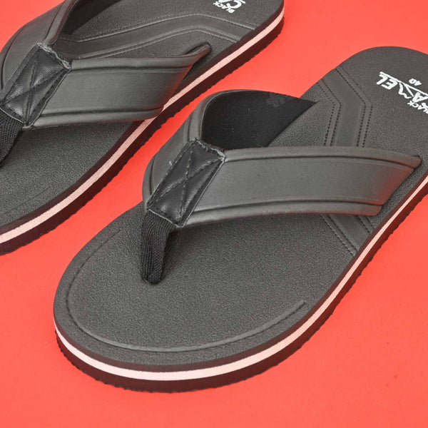 Elo Black Camel Men's Lujan Flip Flops Slippers Navy