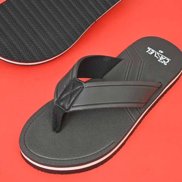 Elo Black Camel Men's Lujan Flip Flops Slippers Navy