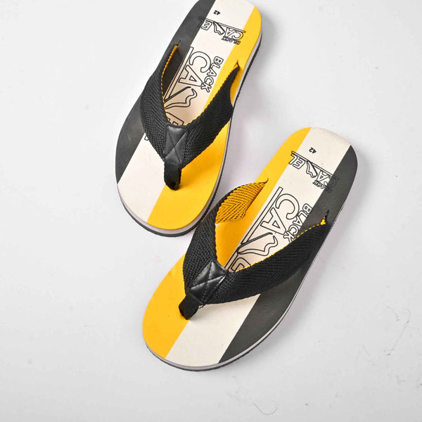 Elo Black Camel Men's Soft & Smooth Flip Flop Slippers Red & Navy