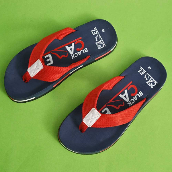 Elo Black Camel Men's Strider Ultra-Light Soft Flip Flops Slippers Black