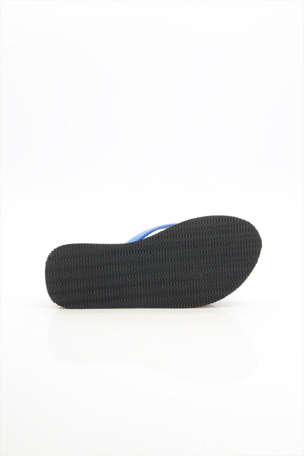 Elo Black Camel Women's High Heel Flip Flop Slippers Blue