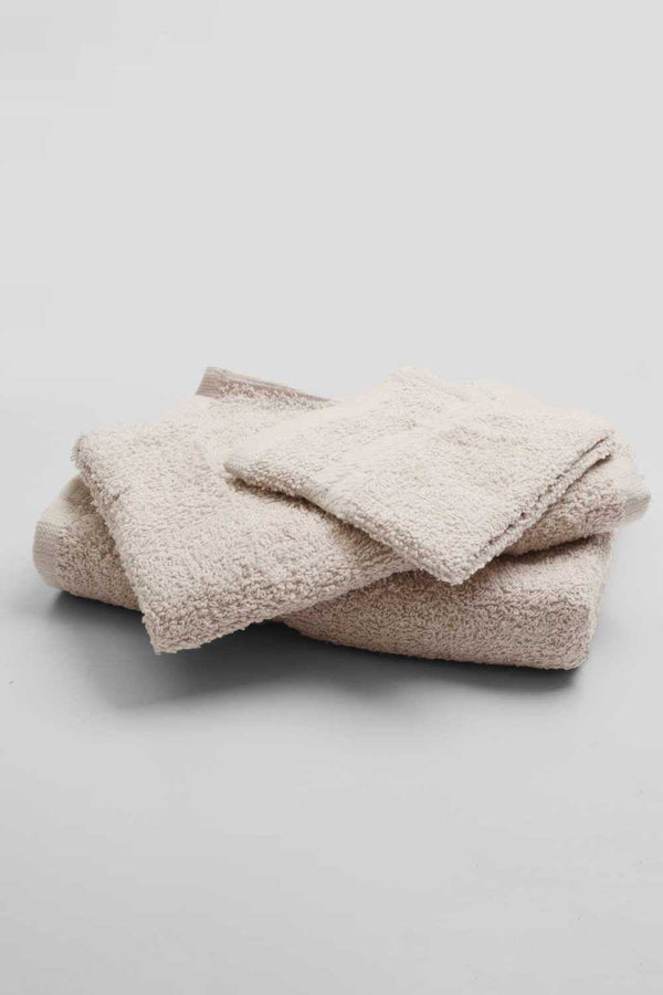 elo Brothers Tex Super Absorbent 3 Pieces Bath Towel Set Oatmeal
