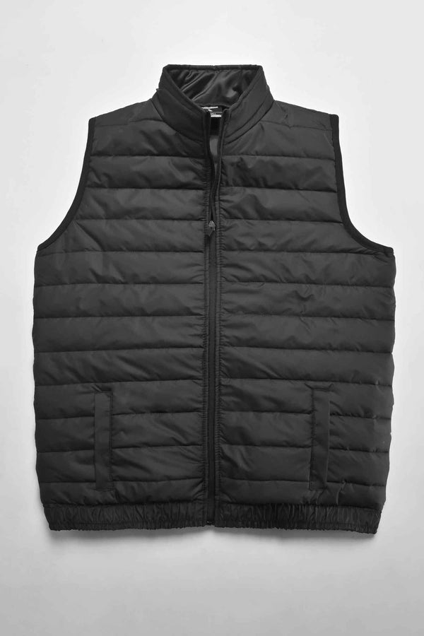 Elo Burnt Soul Men's Body Warmer Puffer Gilet Black