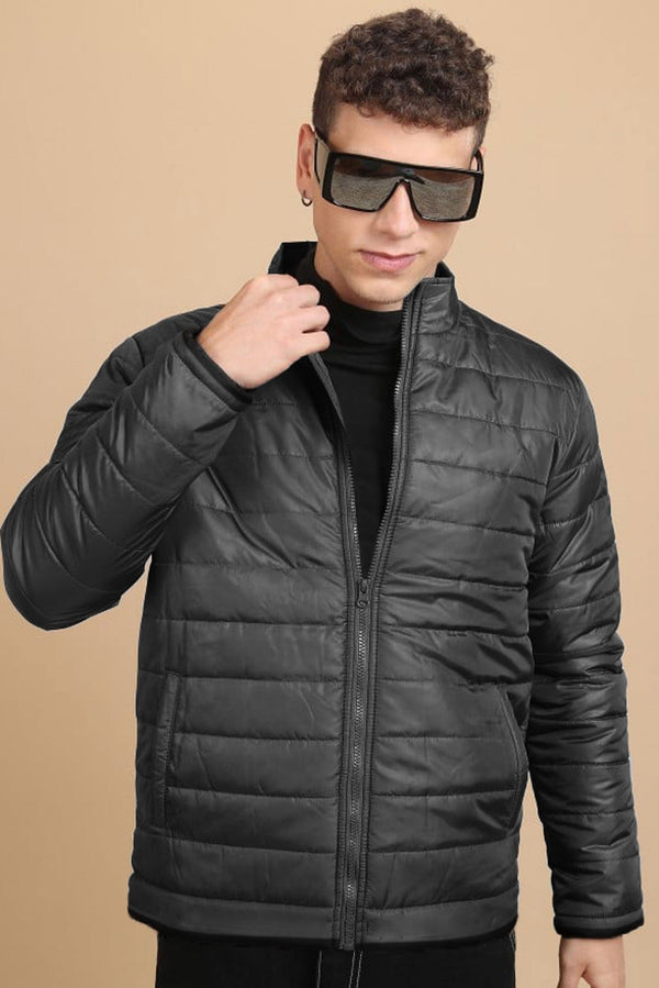 Elo Burnt Soul Men's Leuven Classic Puffer Jacket Black