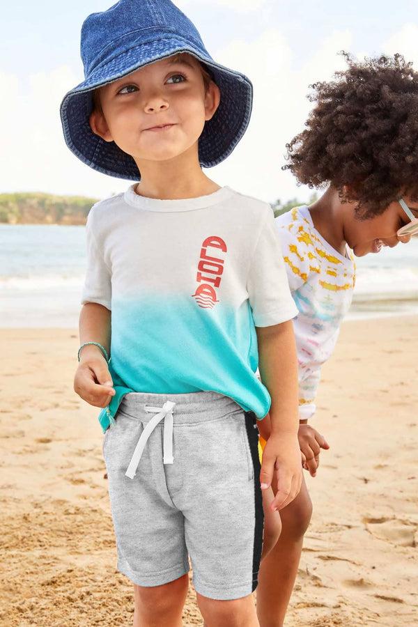 elo C&A Kid's Track & Field Terry Shorts Heather Grey