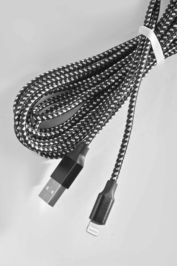 elo Clown Fast Charging Cable For i Phone - 3 Meter Black