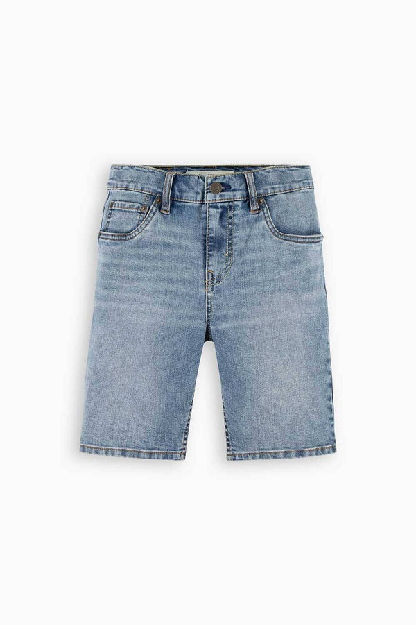 Elo Cut Label Boy's Premium Denim Shorts Light Blue