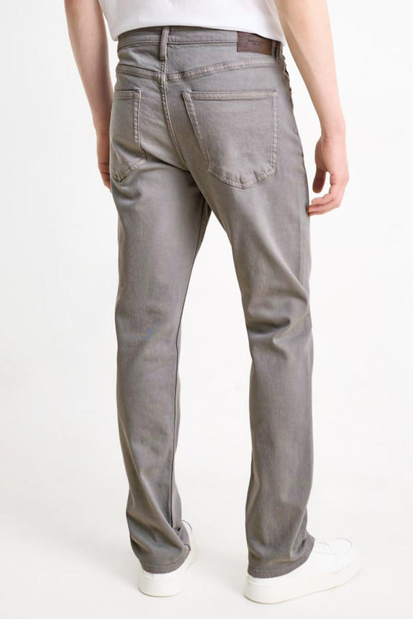 Elo Cut Label Men's Atlanta Straight Fit Denim Lavender