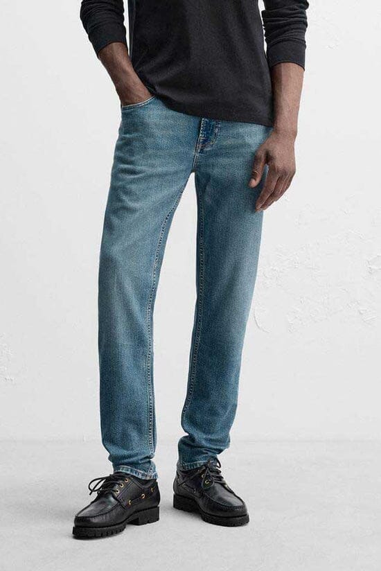 elo Cut Label Men's Colmar Regular Fit Denim Dark Blue